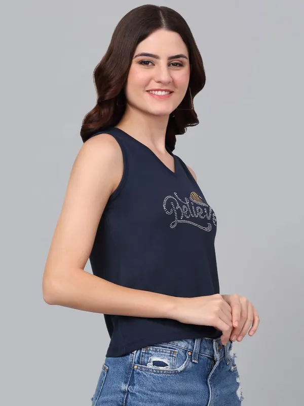 Dressitude-Navy_Blue-T-Shirt