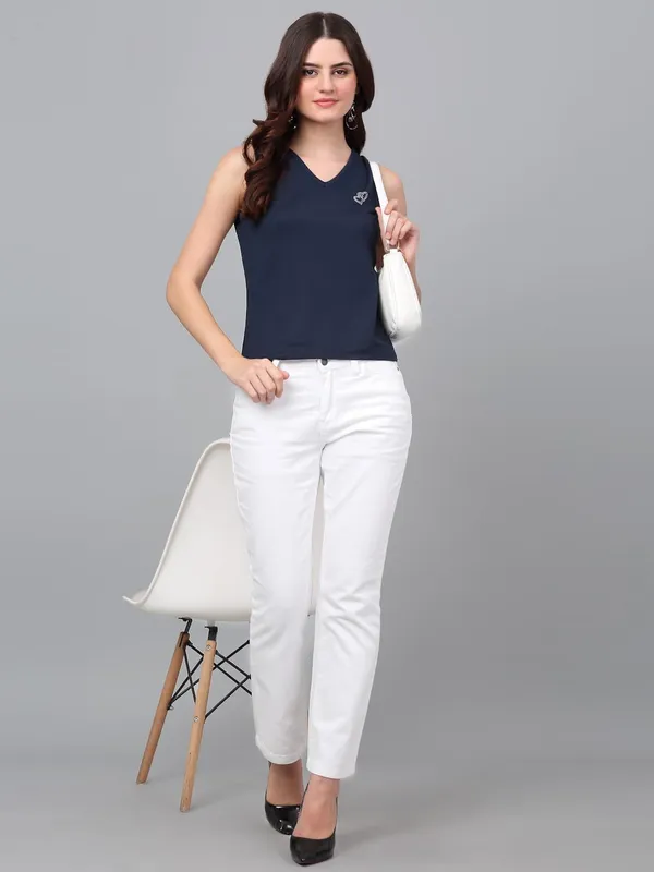 Dressitude-Navy_Blue-T-Shirt