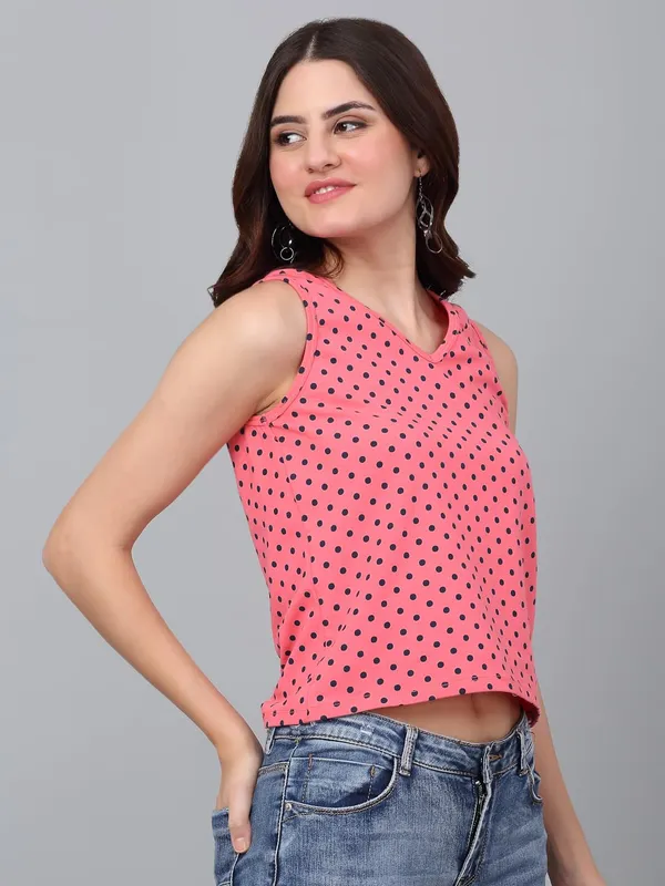 Peach_Cotton_Shirt_For_Women