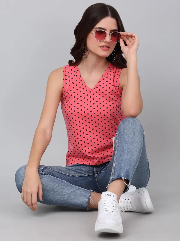 Peach_Cotton_Shirt_For_Women