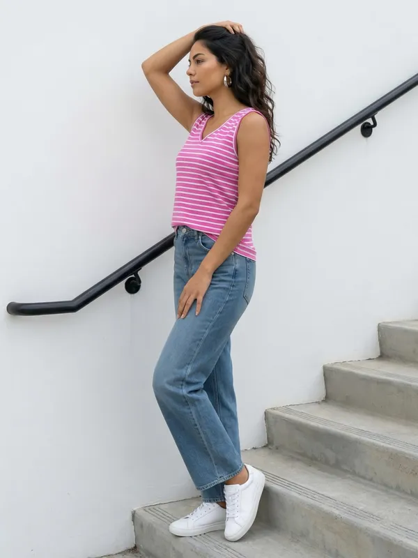 Dressitude-Pink-T-Shirt