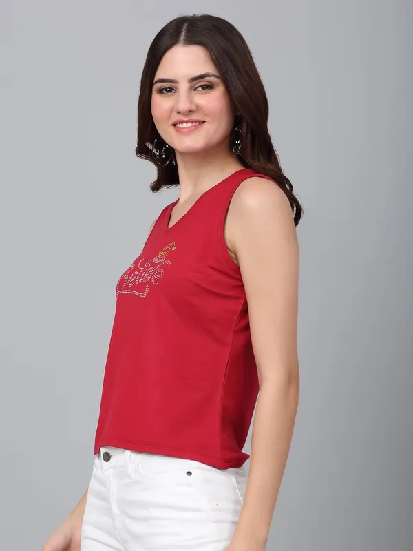 Dressitude-Red-T-Shirt