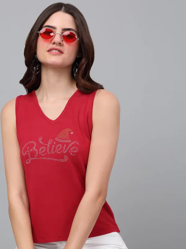 Dressitude-Red-T-Shirt