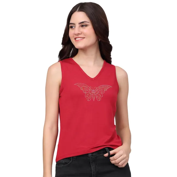 Dressitude-Red-T-Shirt