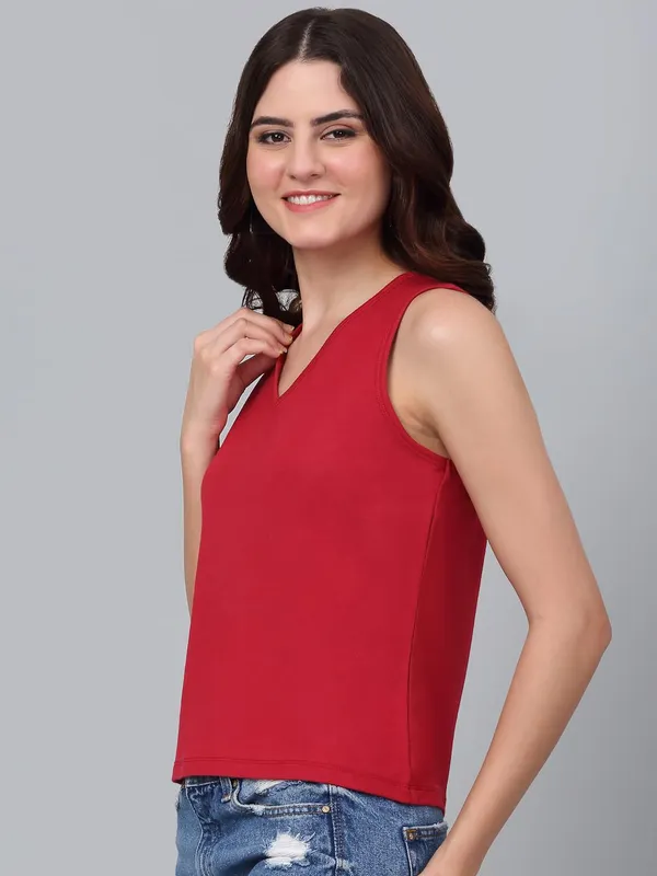 Dressitude-Red-T-Shirt