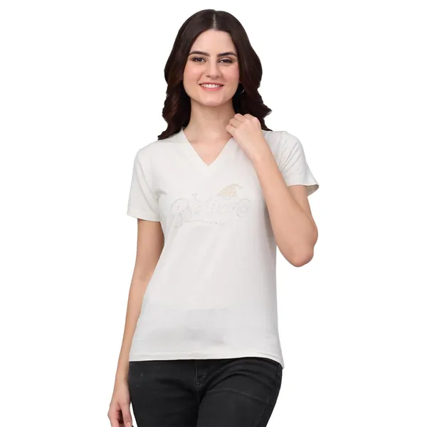 Dressitude-Cream-T-Shirt