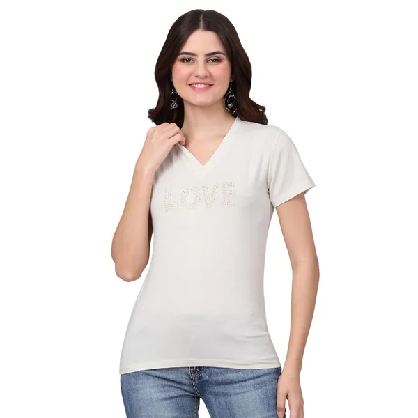Dressitude-Cream-T-Shirt