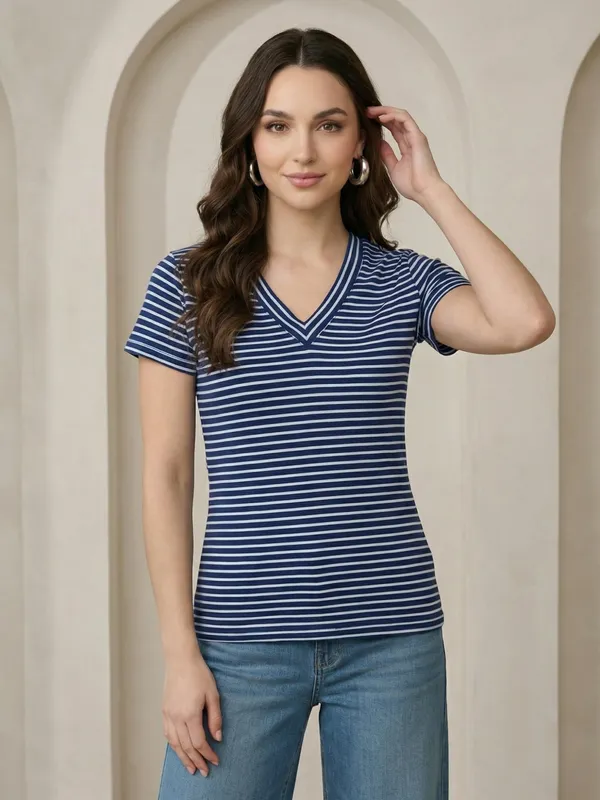 Dressitude-Blue-T-Shirt
