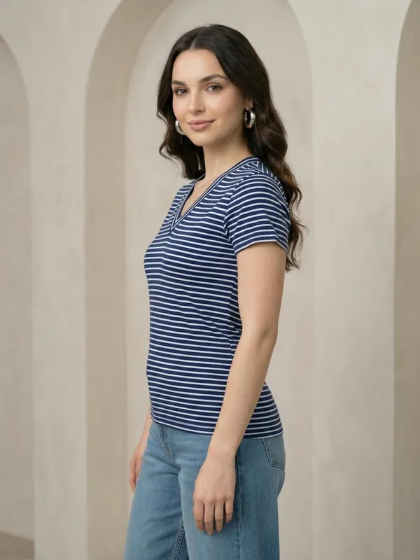 Dressitude-Blue-T-Shirt