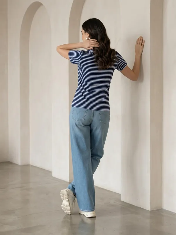 Blue_Cotton_Shirt_For_Women