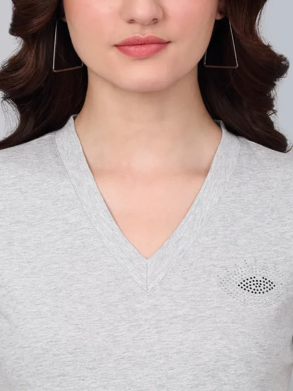 Grey_Cotton_Shirt_For_Women