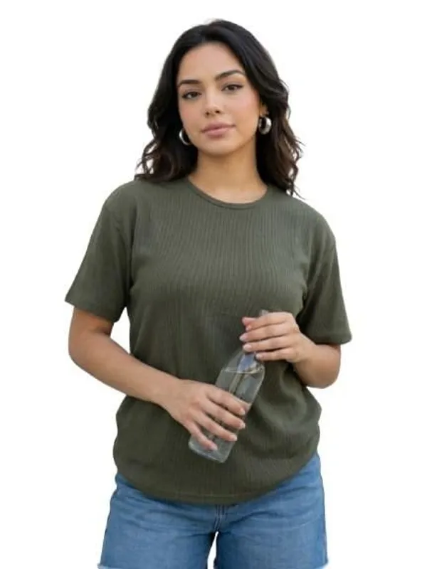 Dressitude-Green-T-Shirt