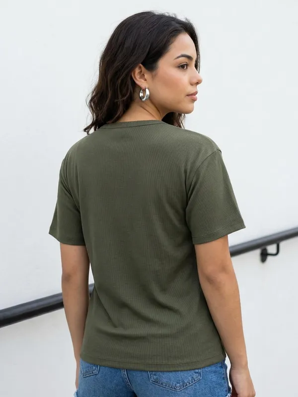 Dressitude-Green-T-Shirt