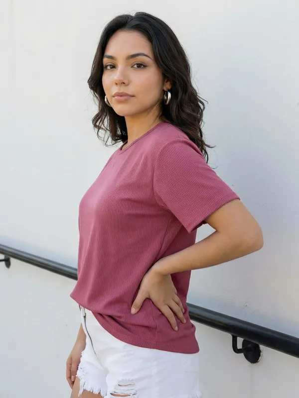 Maroon_Cotton_Shirt_For_Women