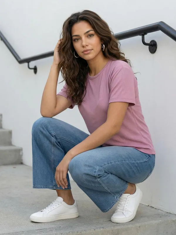 Dressitude-Pink-T-Shirt