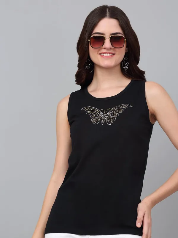 Dressitude-Black-T-Shirt