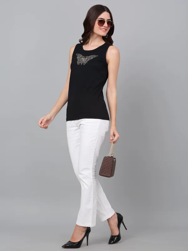 Dressitude-Black-T-Shirt