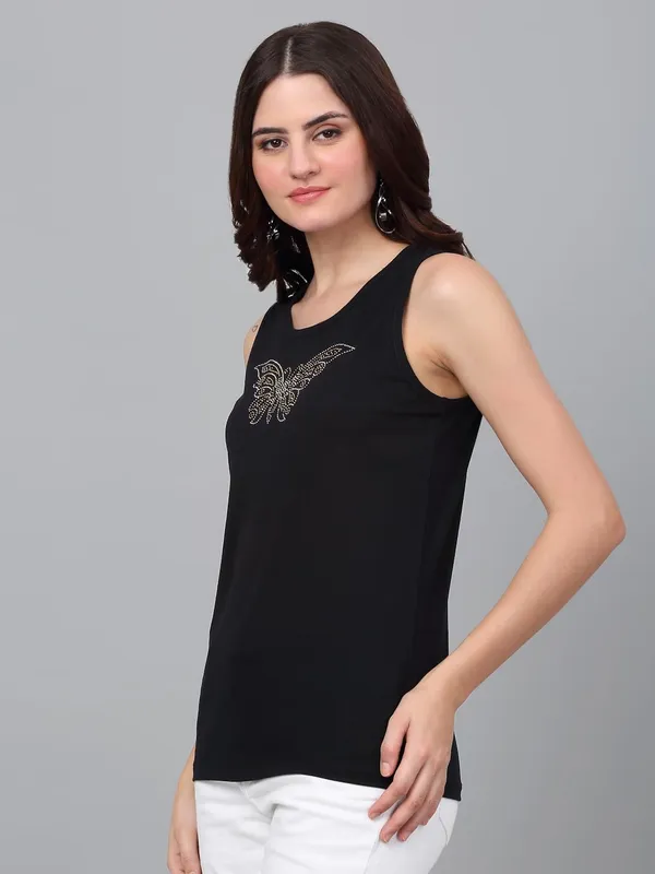 Black_Cotton_Shirt_For_Women
