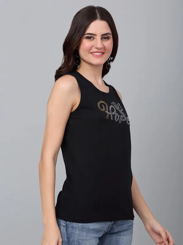 Dressitude-Black-T-Shirt