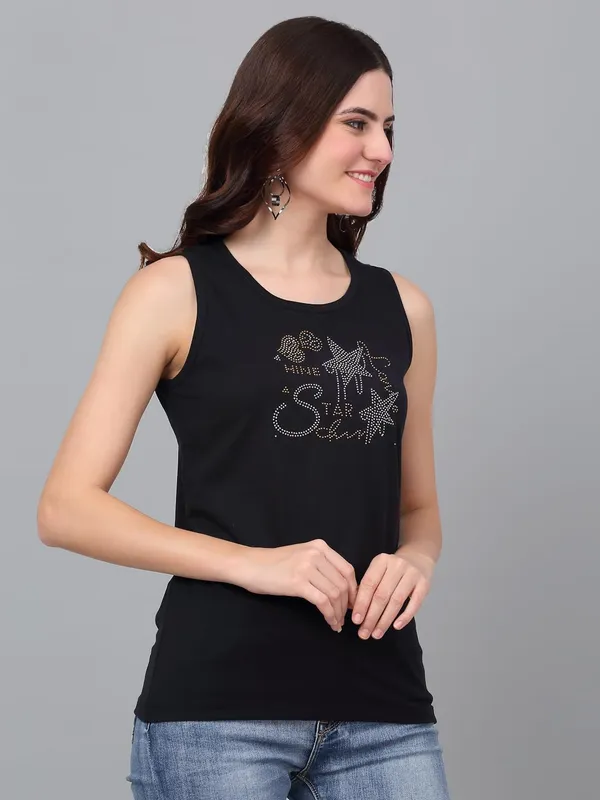 Dressitude-Black-T-Shirt