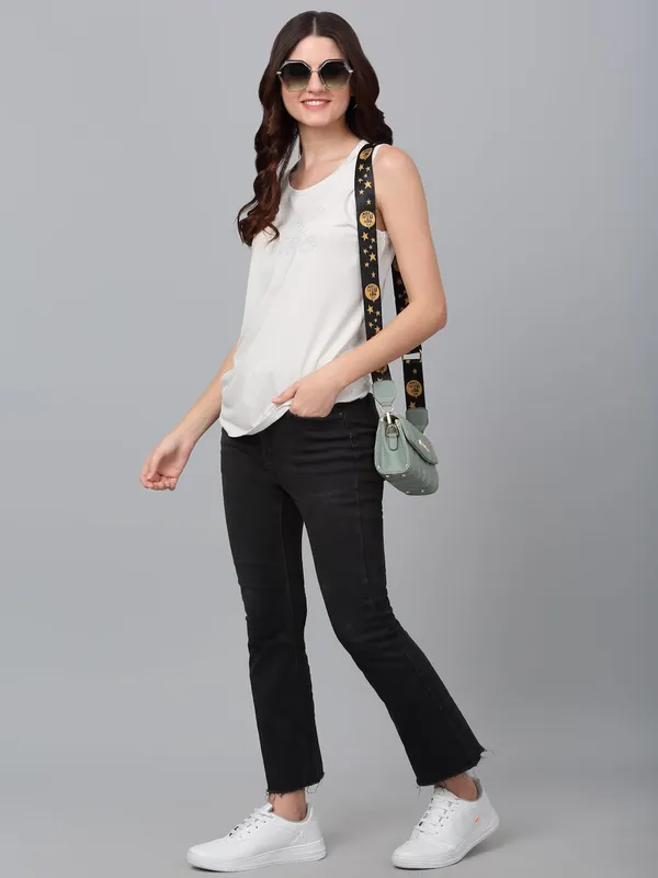 Dressitude-Cream-T-Shirt