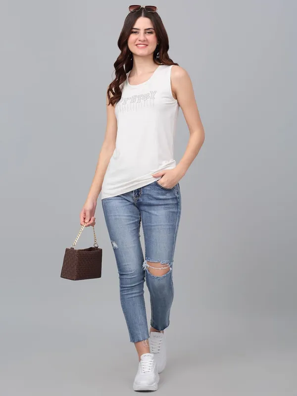 Dressitude-Cream-T-Shirt