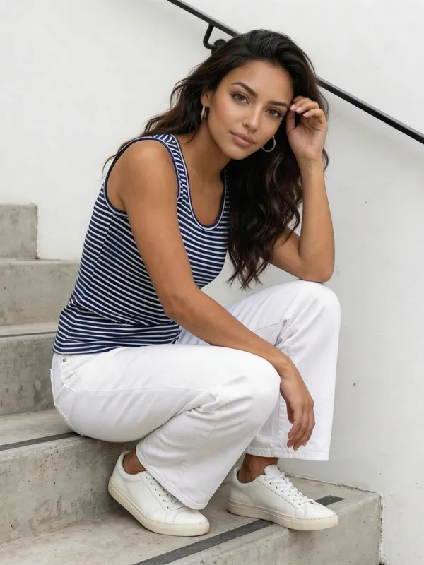 Blue_Cotton_Shirt_For_Women