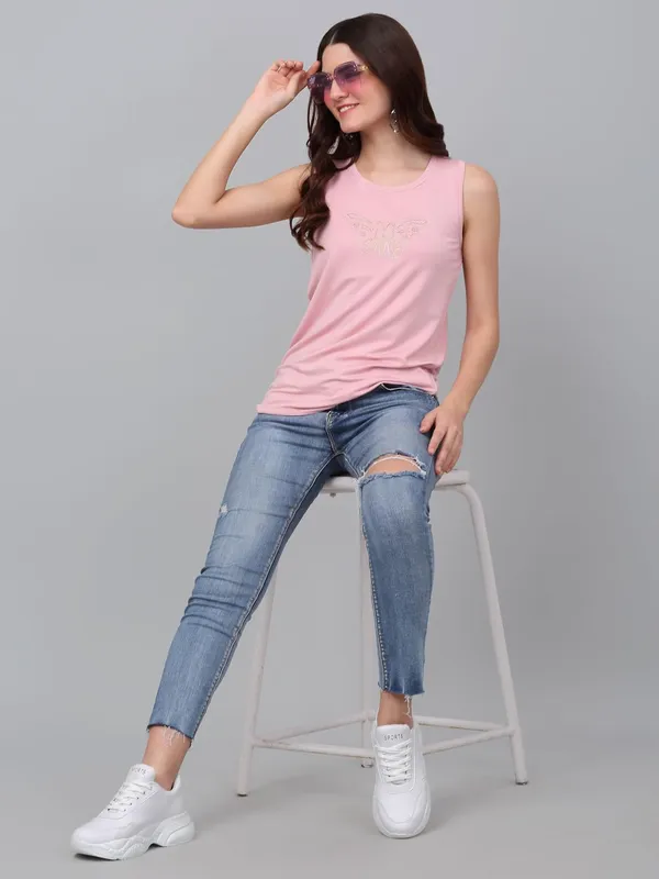 Dressitude-Pink-T-Shirt