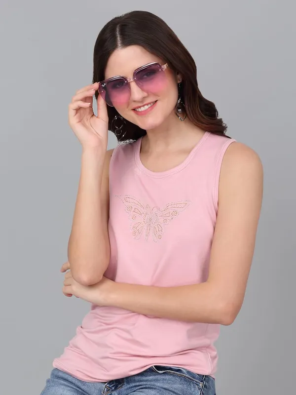 Dressitude-Pink-T-Shirt