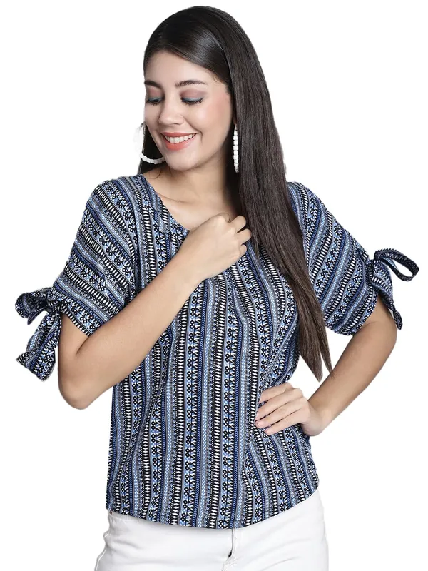 Dressitude-Blue-Top