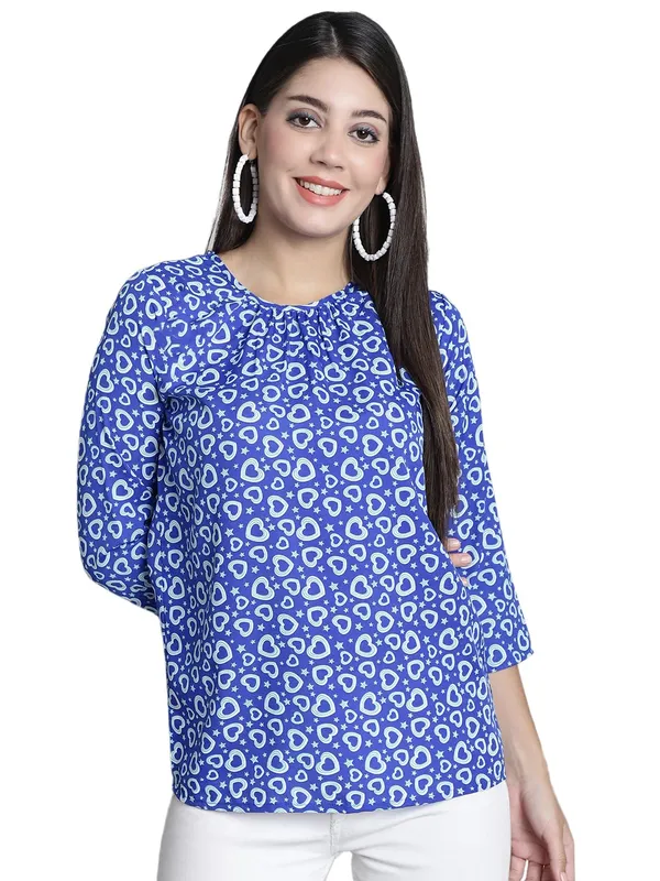 Dressitude-Blue-Top