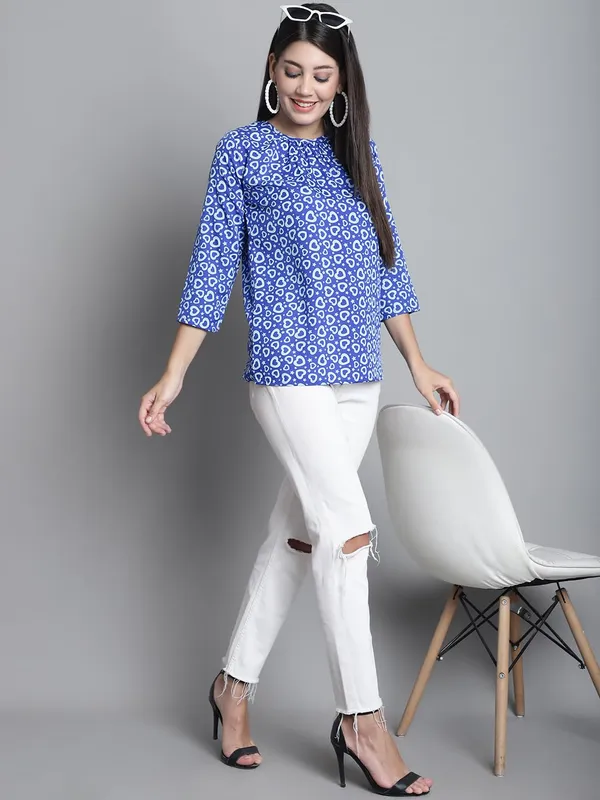 Dressitude-Blue-Top