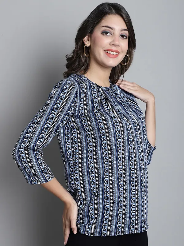 Dressitude-Blue-Top
