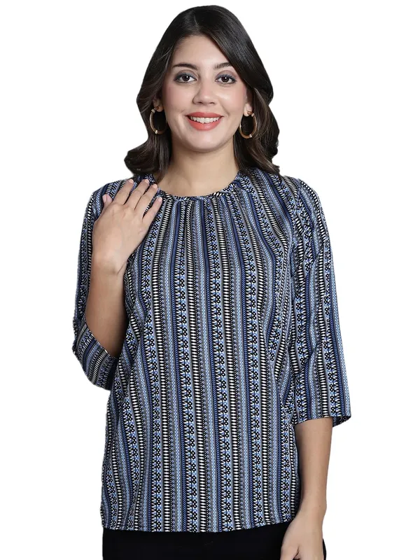 Dressitude-Blue-Top