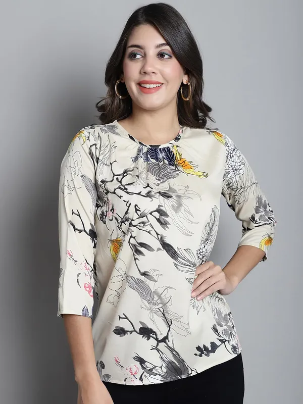 Dressitude-Beige-Top