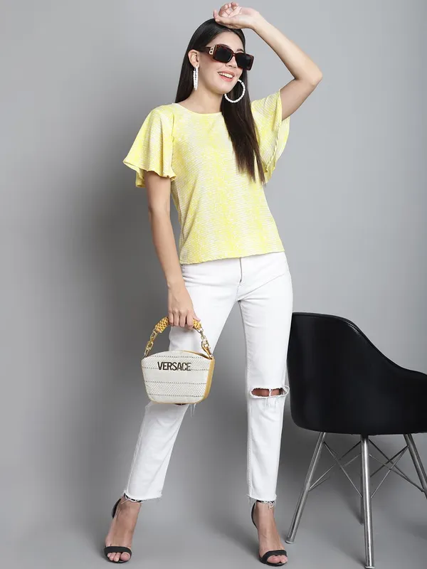 Dressitude-Yellow-Top
