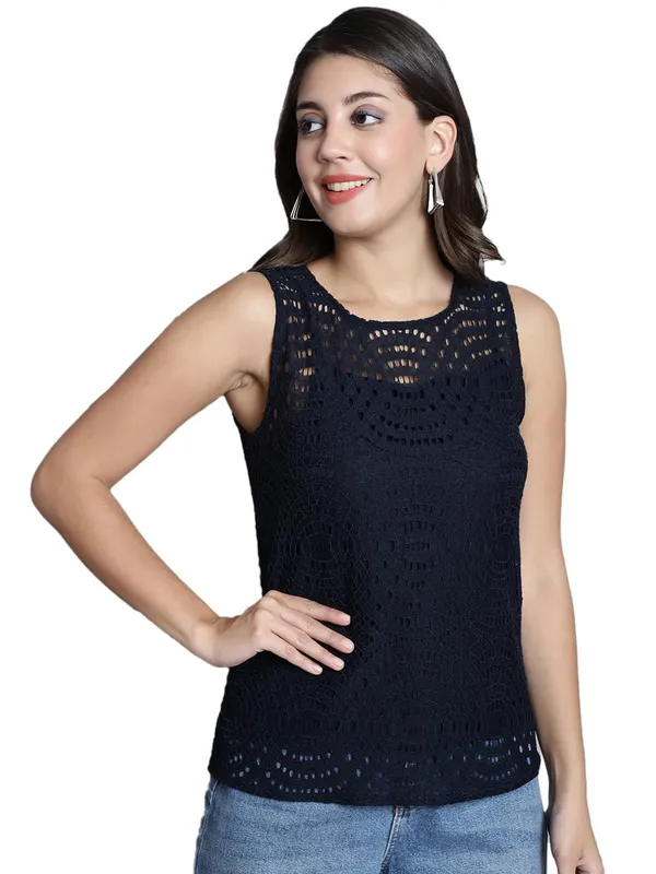 Dressitude-Navy_Blue-Top