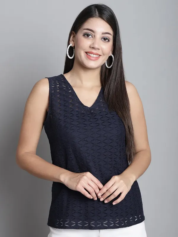 Dressitude-Navy_Blue-Top