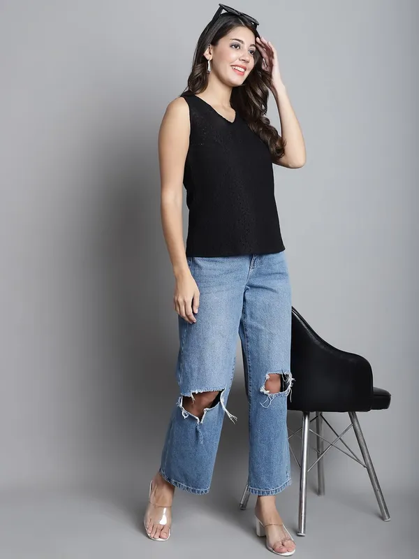 Dressitude-Black-Top