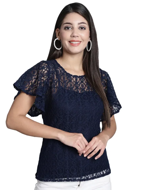 Dressitude-Navy_Blue-Top