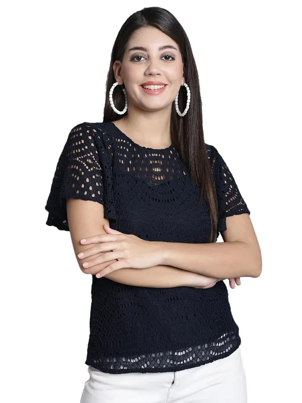 Dressitude-Navy_Blue-Top