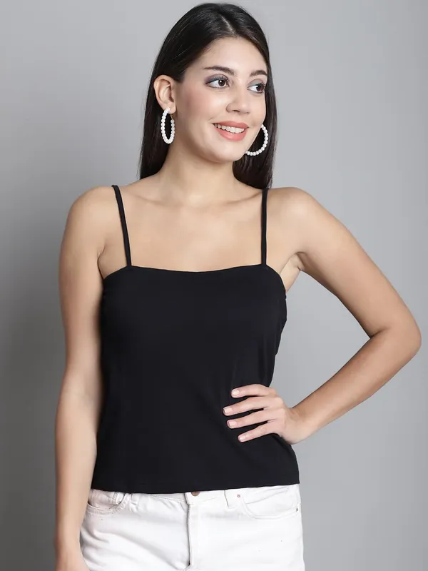 Charcoal_Grey_Cotton_Top_For_Women