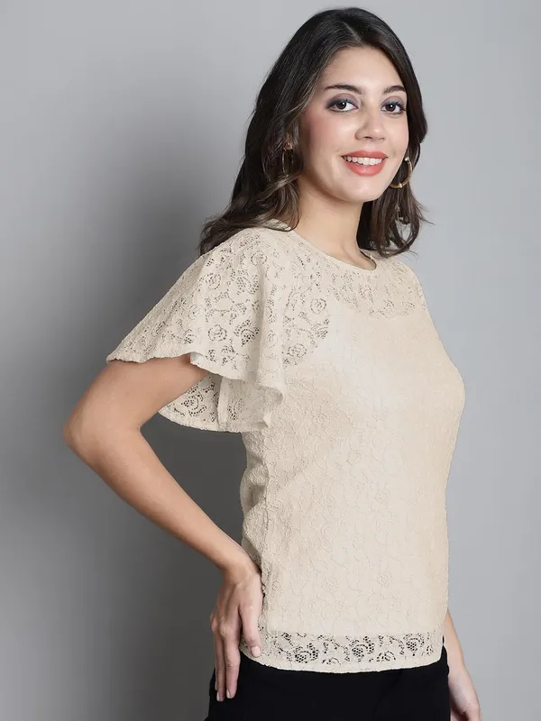 Cream_Cotton_Top_For_Women