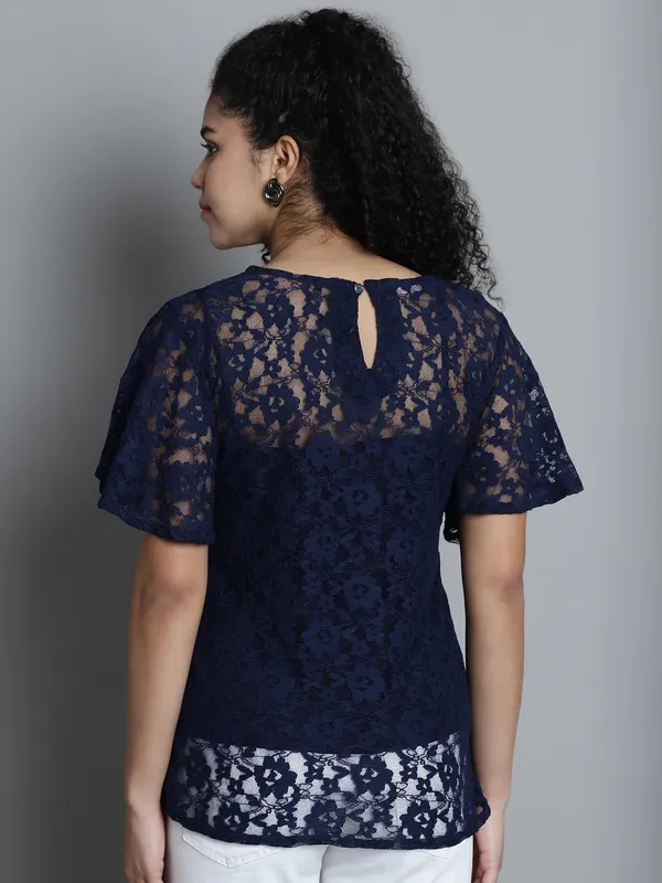 Blue_Lace_Top_For_Women