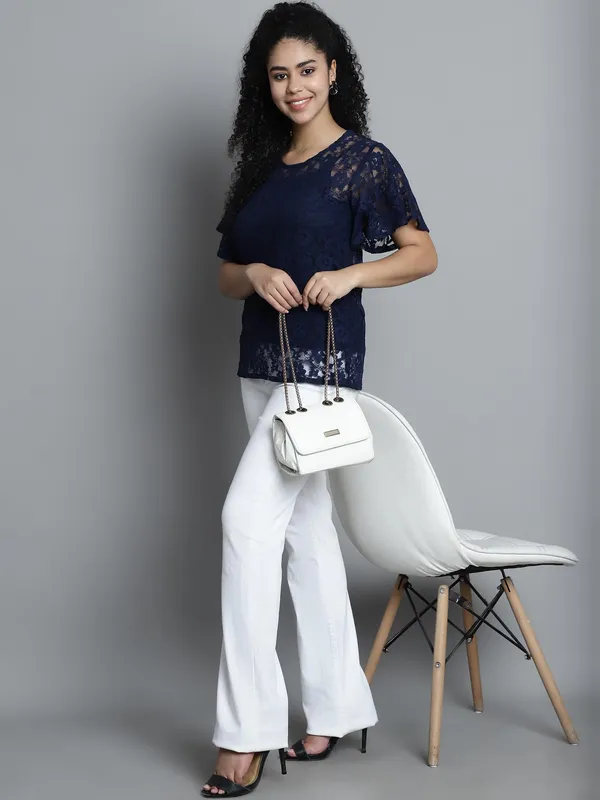 Blue_Lace_Top_For_Women