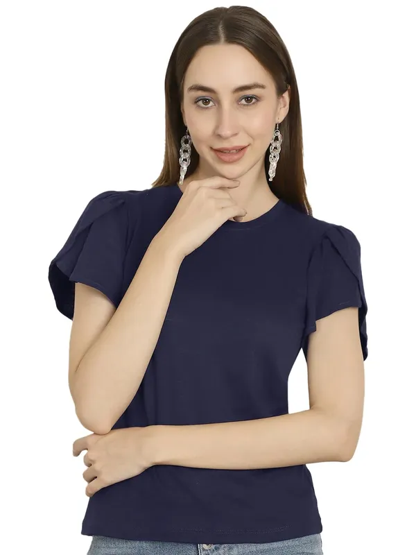 Dressitude-Navy_Blue-Top