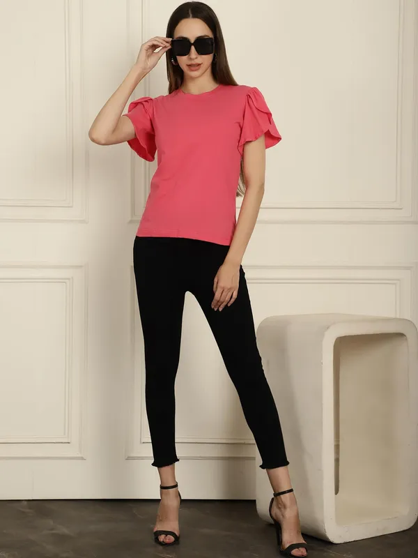 Dressitude-Pink-Top
