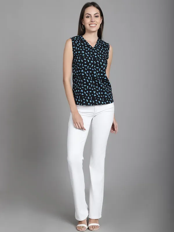 Black_Crepe_Top_For_Women