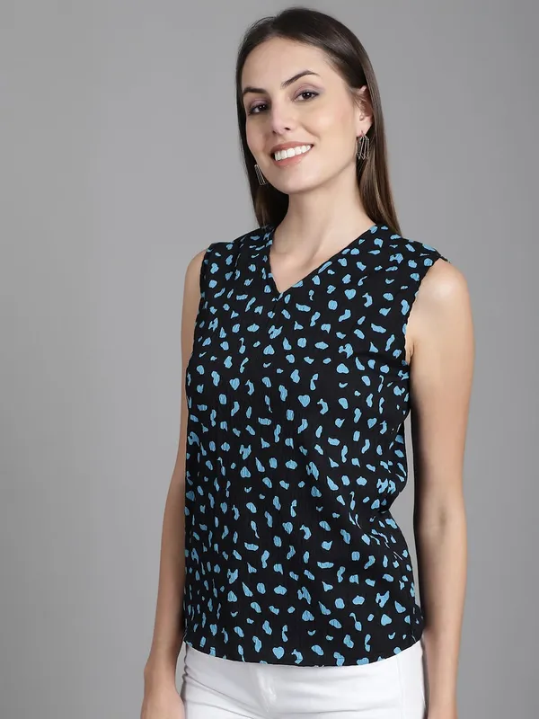 Black_Crepe_Top_For_Women