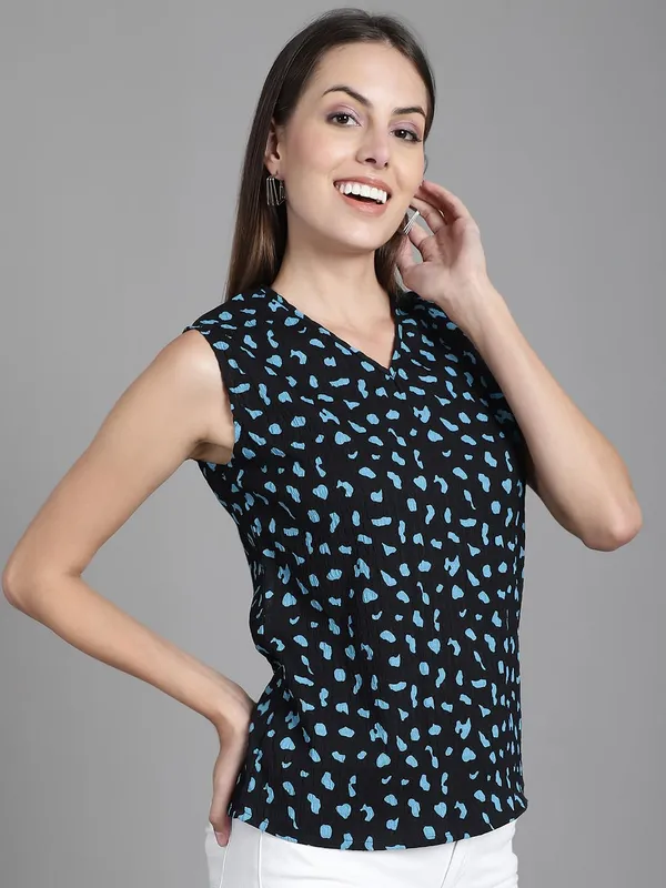Black_Crepe_Top_For_Women